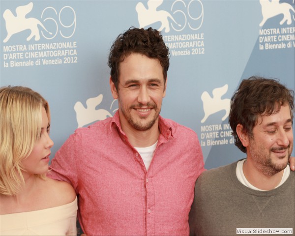 (L-R) Ashley Benton, James Franco e il regista Harmony Korine